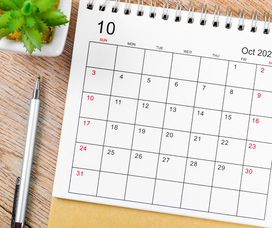 Calendar photo from Canva