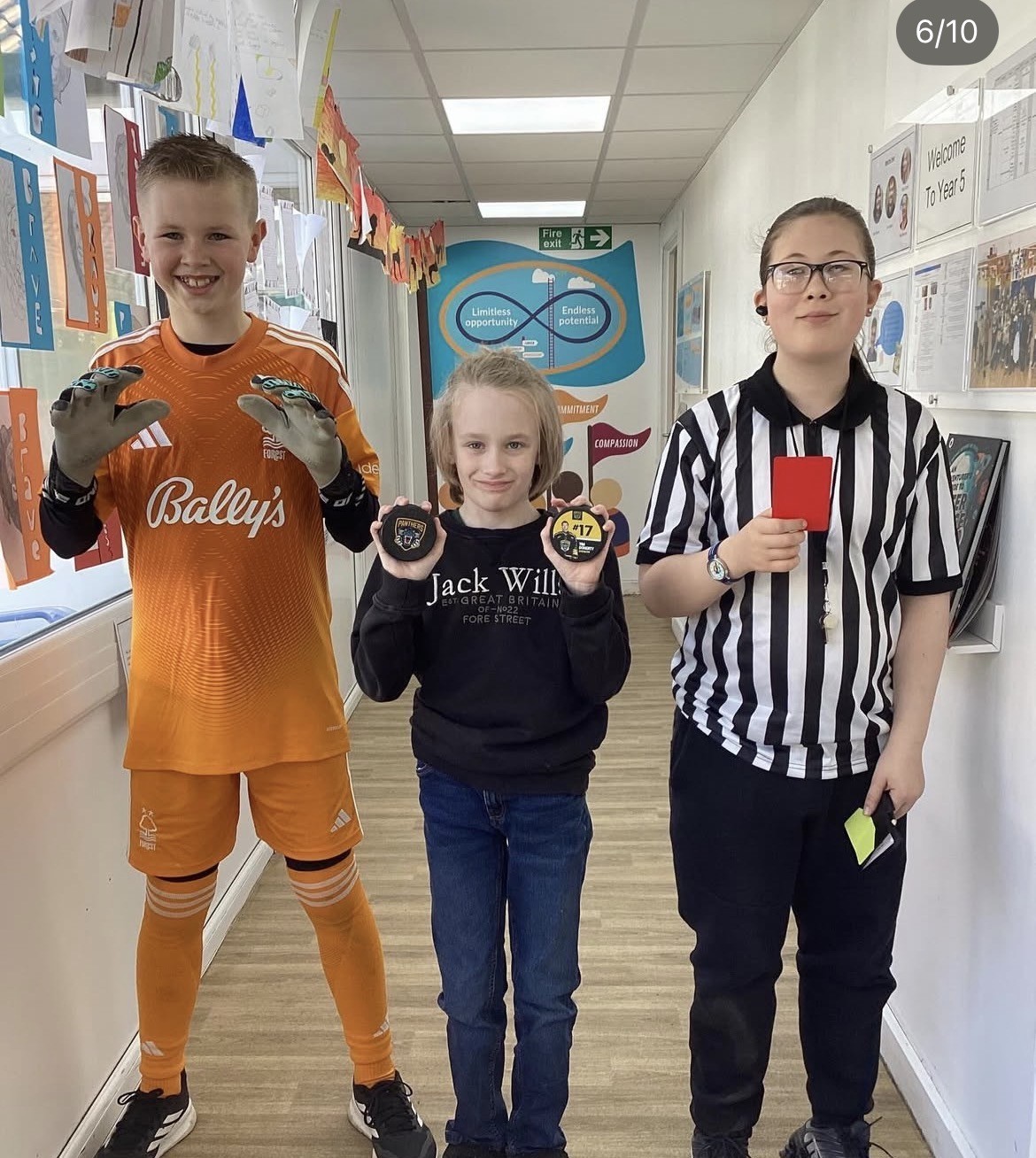 Warren careers week photo sport